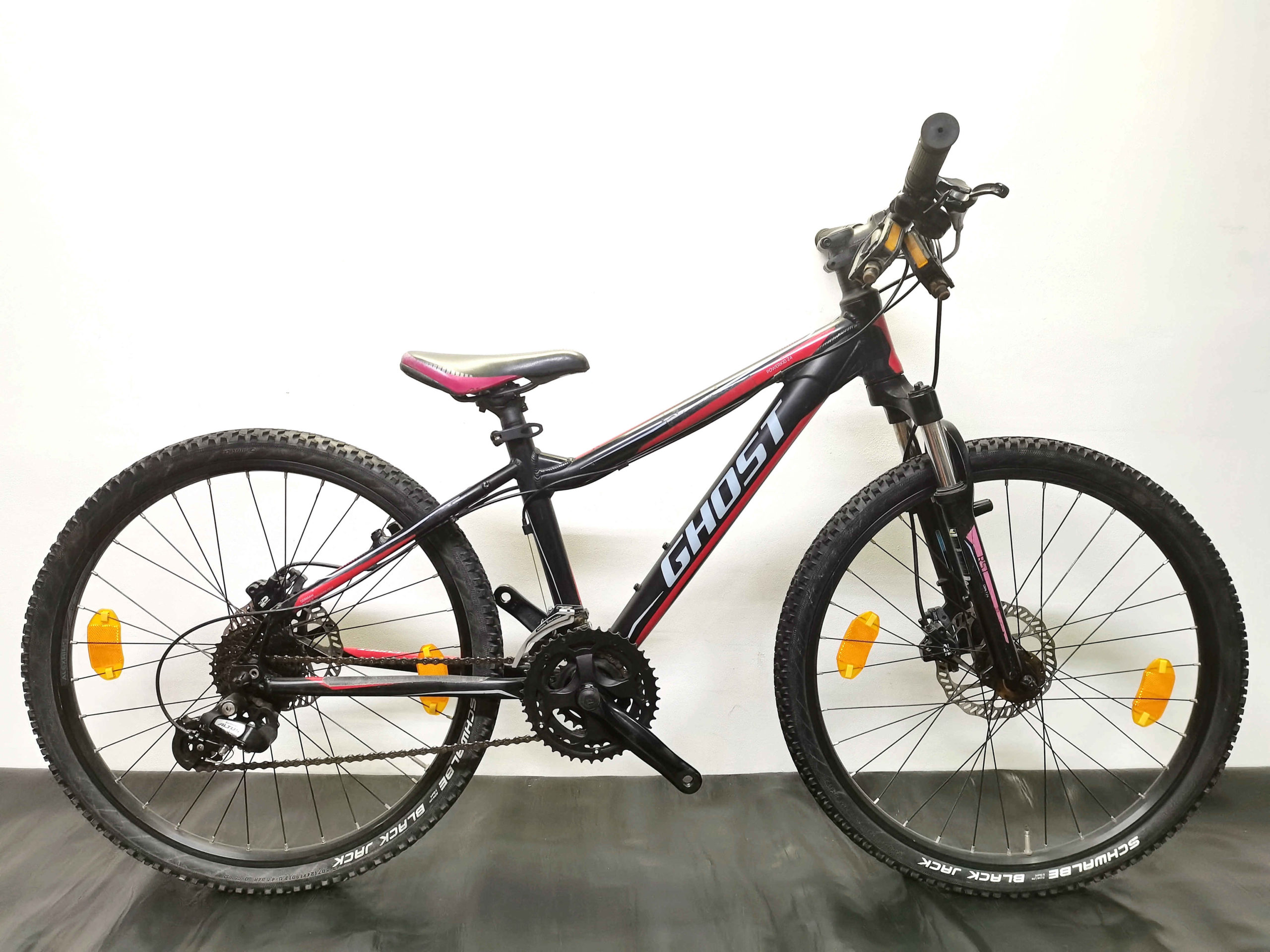Ghost Powerkid 24 черно красный