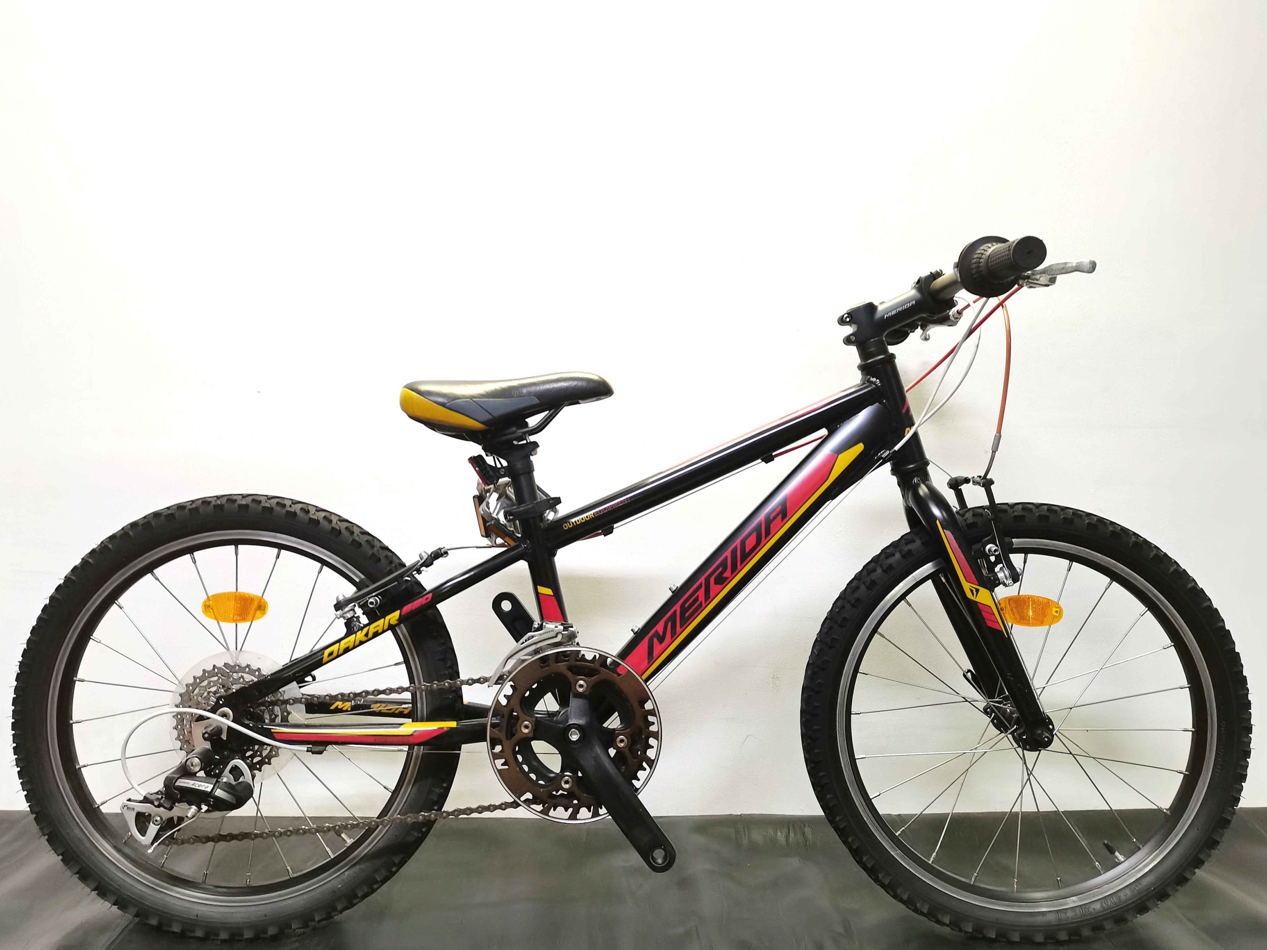 Merida Dakar 620 Acera черно желтый